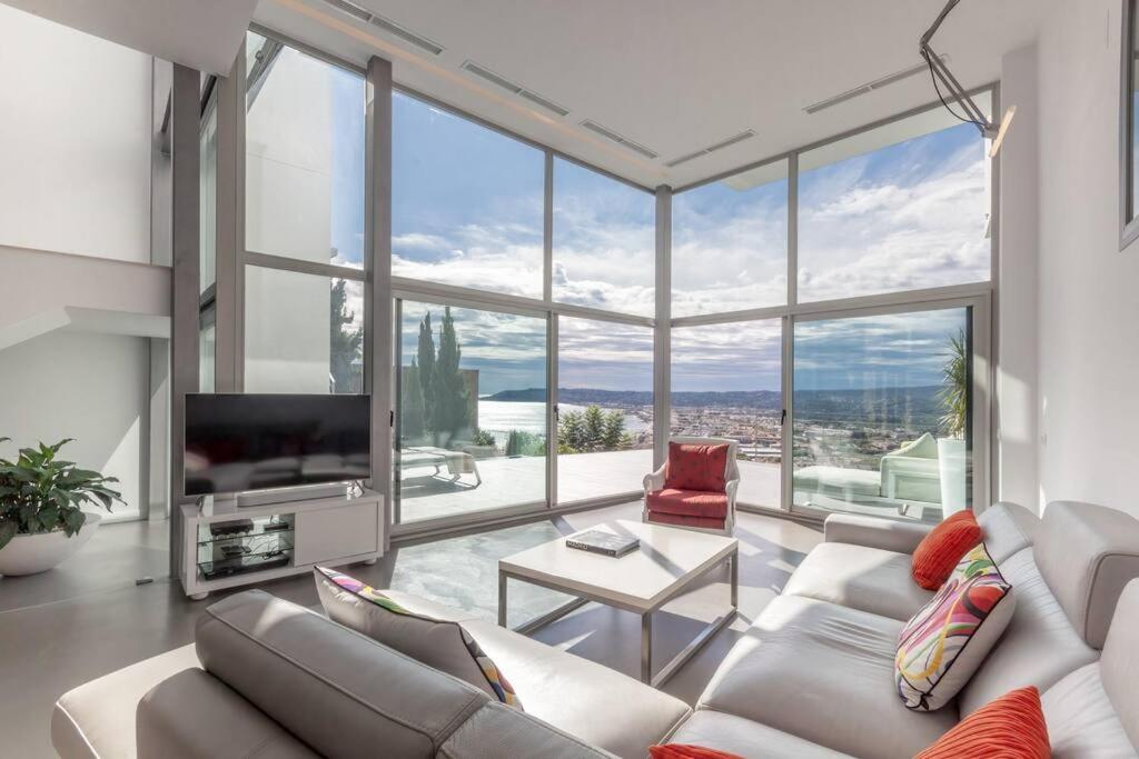 Peaceful Oasis In Javea Villa With Sea Views And Pool エクステリア 写真