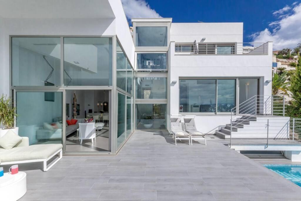 Peaceful Oasis In Javea Villa With Sea Views And Pool エクステリア 写真