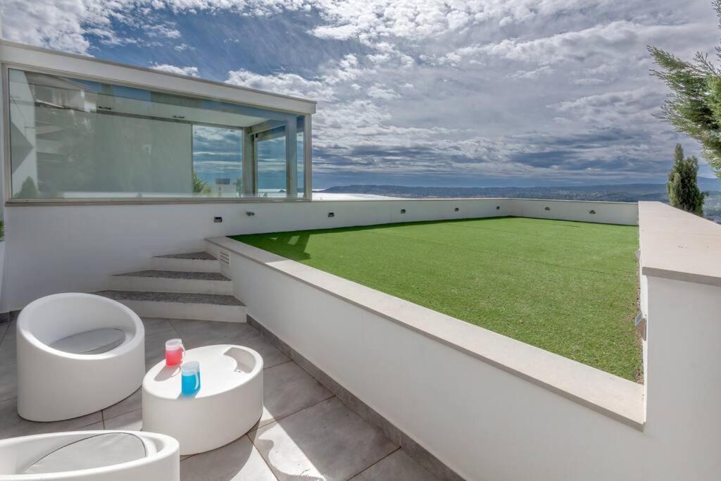 Peaceful Oasis In Javea Villa With Sea Views And Pool エクステリア 写真