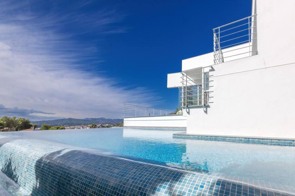 Peaceful Oasis In Javea Villa With Sea Views And Pool エクステリア 写真