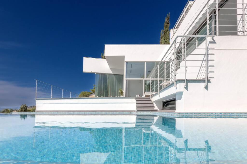 Peaceful Oasis In Javea Villa With Sea Views And Pool エクステリア 写真
