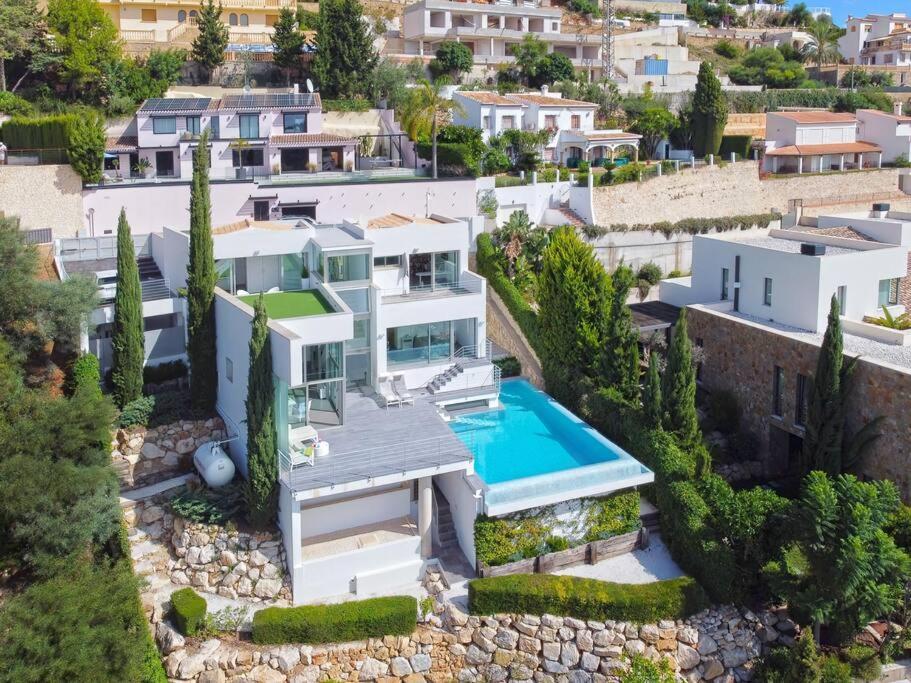 Peaceful Oasis In Javea Villa With Sea Views And Pool エクステリア 写真
