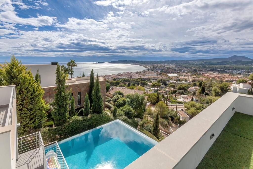 Peaceful Oasis In Javea Villa With Sea Views And Pool エクステリア 写真