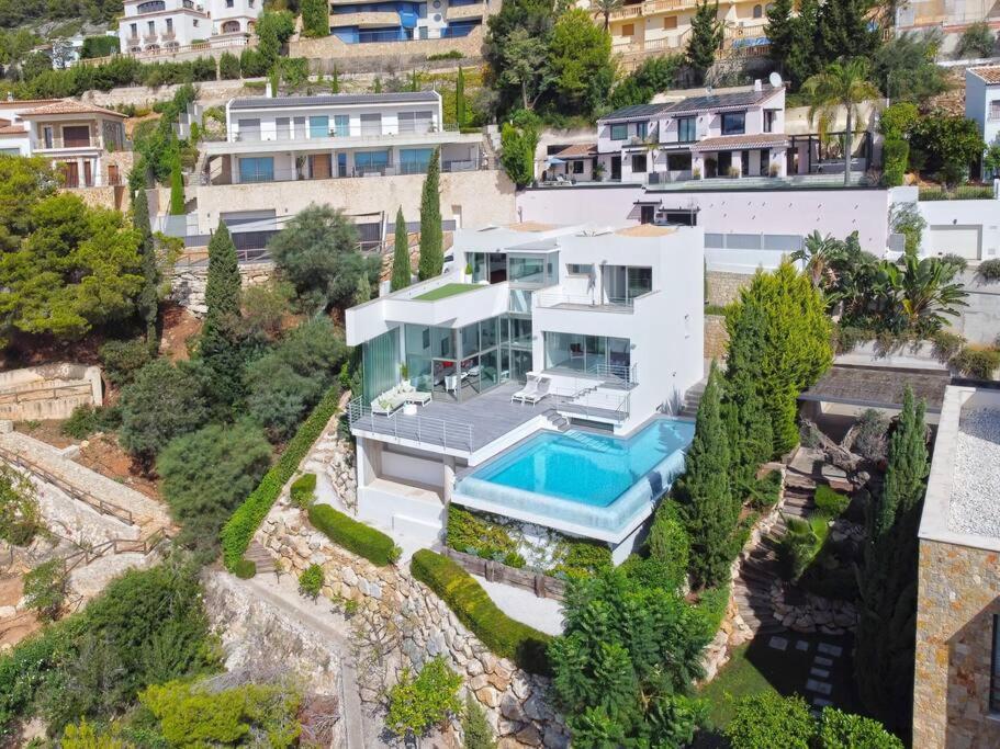 Peaceful Oasis In Javea Villa With Sea Views And Pool エクステリア 写真